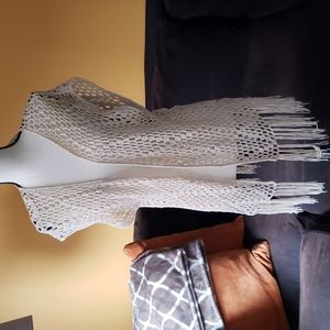 Macrame Fringe Vest
